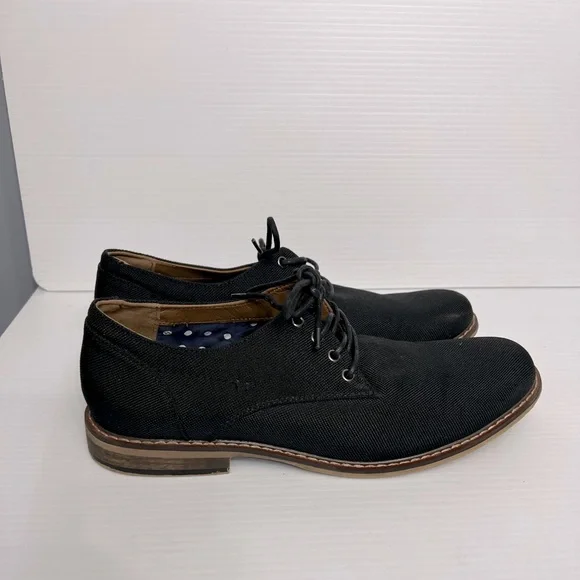madden | Shoes | Madden Mens Koppir Oxford Black Canvas Size  display picture 1
